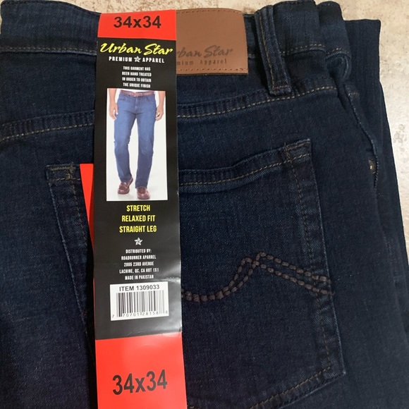 urban star jeans 34x34